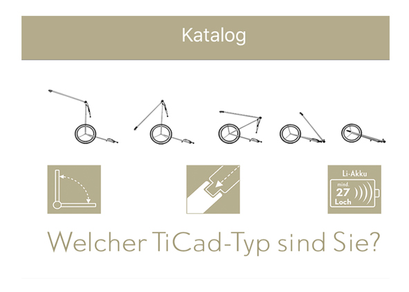 (FOTO: TICAD) Die neue TiCad App liefert im Katalog passende TiCad Produktinformationen