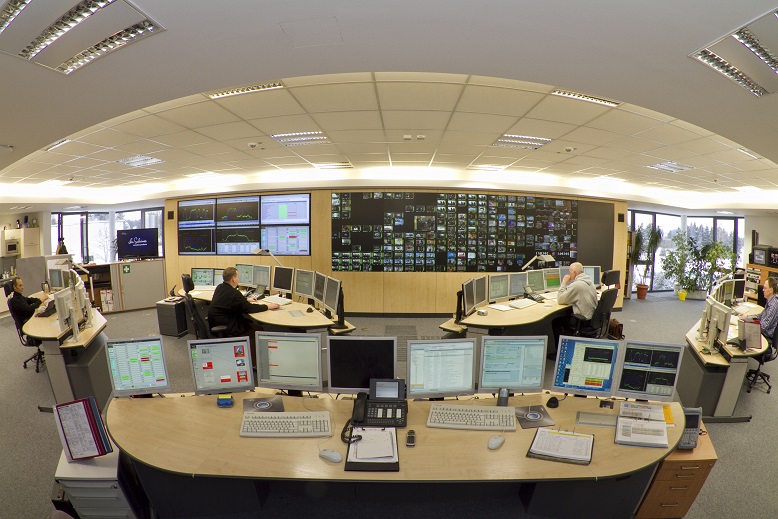 Das NOC der Media Broadcast Satellite am Teleport in Usingen Das NOC der Media Broadcast Satellite am Teleport in Usingen