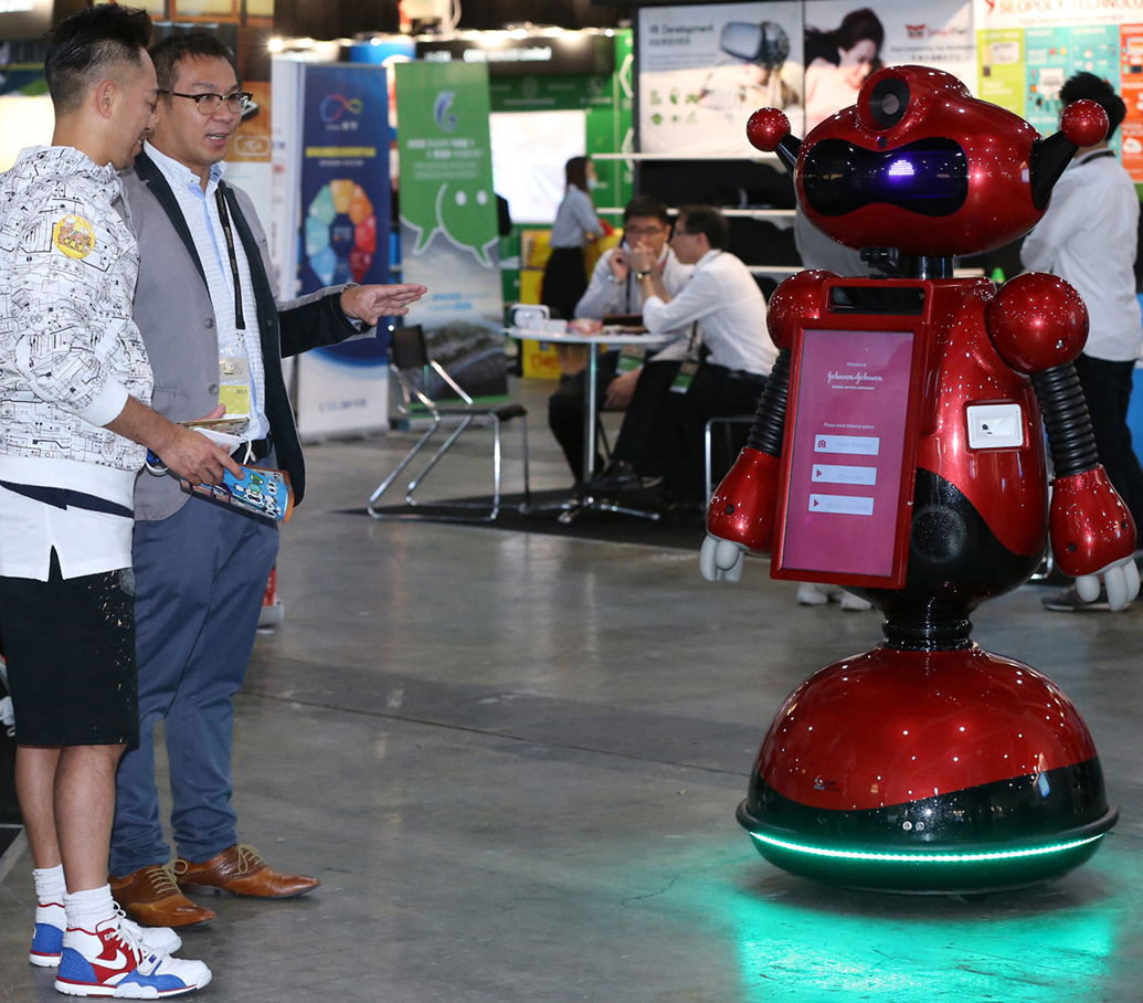 Mehr als 60 ICT-Start-ups präsentierten sich in der Imaginarium-Zone. Foto: HKTDC Mehr als 60 ICT-Start-ups präsentierten sich in der Imaginarium-Zone. Foto: HKTDC