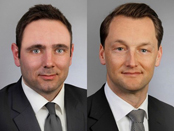 Daniel Sehnert (links) und Dirk Richter vom „AENGEVELT-Kompetenzzentrum Industrie & Logistik“ Daniel Sehnert (links) und Dirk Richter vom „AENGEVELT-Kompetenzzentrum Industrie & Logistik“