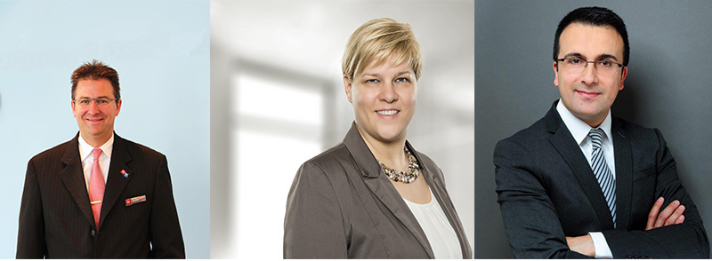 Woll, Kleemann und Karadas sind die neuen ibis Direktoren Woll, Kleemann und Karadas sind die neuen ibis Direktoren