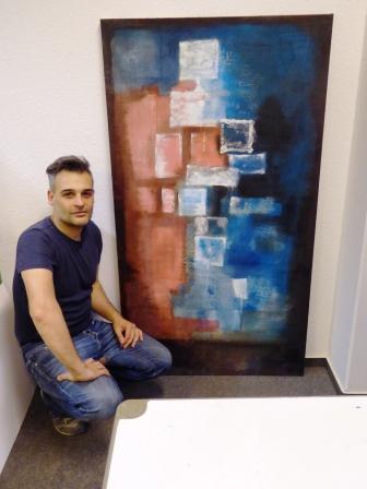 Alessandro Barbarossa: Von Rom nach Hamburg-Altona; der Maler wird seine Kunst zeigen