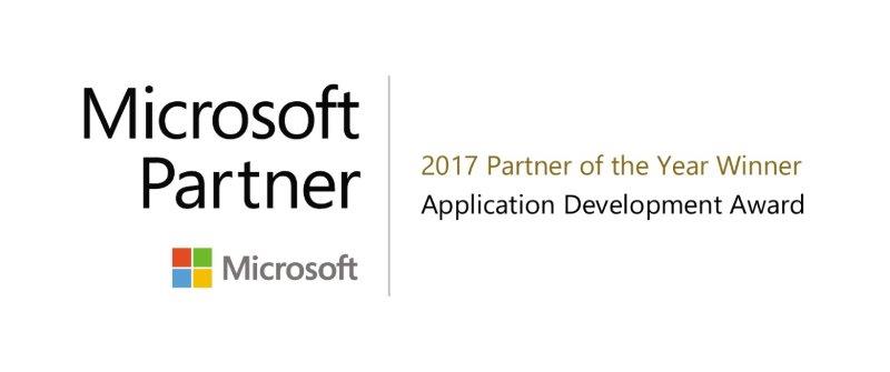 Microsoft Partner of the Year Application Development 2017