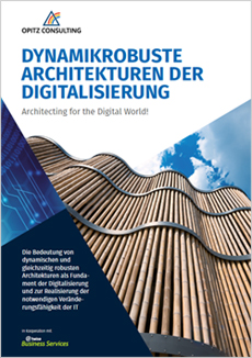 Als E-Book oder im Paperback erhältlich: Dynamikrobuste Architekturen der Digitalisierung Als E-Book oder im Paperback erhältlich: Dynamikrobuste Architekturen der Digitalisierung