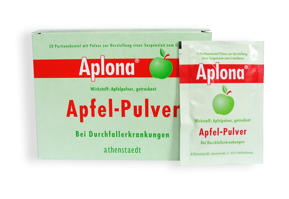 Akuter Durchfall? Aplona Apfelpulver aus der Apotheke hilft! Akuter Durchfall? Aplona Apfelpulver aus der Apotheke hilft!