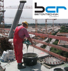 BCR Betontechnik GmbH - Ihr Spezialist für Vergussmörtel
