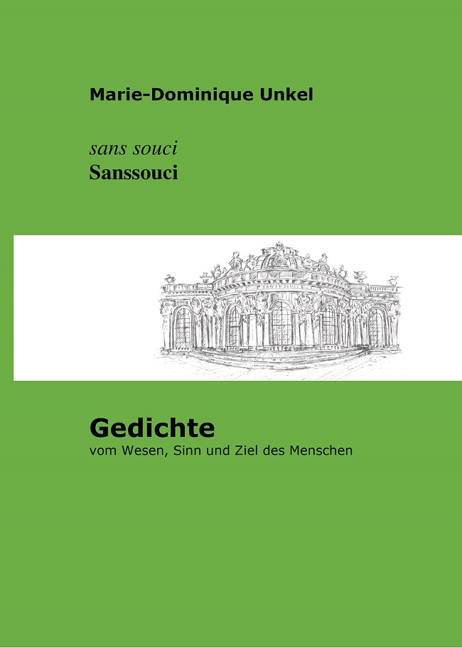 Poesie-Bank ?Sanssouci' von Marie-Dominique Unkel