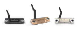 (FOTO: Caledonia Putters) Die drei Modelle des Premium Putters (FOTO: Caledonia Putters) Die drei Modelle des Premium Putters