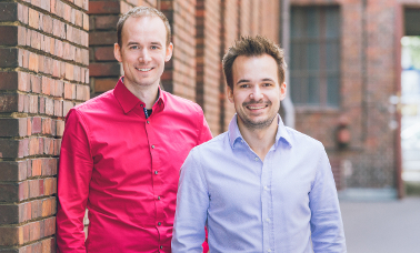 Die Gründer: Dr. Viktor Becher (COO) und Dr. Johannes Becher (CEO)