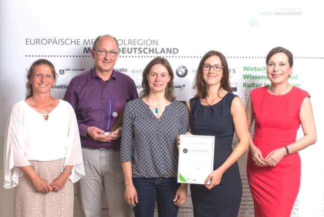 oncgnostics GmbH mit den Preisstiftern Serumwerk AG und KPMG AG Wirtschaftsprüfungsgesellschaft 