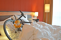Das Courtyard by Marriott Düsseldorf Hafen ist für die Teilnehmer des T³ Triathlon 2018 gerüstet Das Courtyard by Marriott Düsseldorf Hafen ist für die Teilnehmer des T³ Triathlon 2018 gerüstet