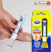 Nagelpilz behandeln mit dem Scholl 2in1 Nagelhilfe-Set Nagelpilz behandeln mit dem Scholl 2in1 Nagelhilfe-Set