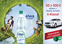 Im Sommer geht es mit alwa auf große Mineralwasser-Jagd. (Bild: alwa)