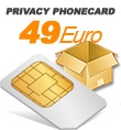 Anonyme Telefonkarte