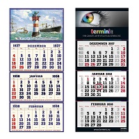 Der weltweit erste 3-Monatskalender von 1937 und der zeitlose Klassiker „Super 1“ 2017 Der weltweit erste 3-Monatskalender von 1937 und der zeitlose Klassiker „Super 1“ 2017