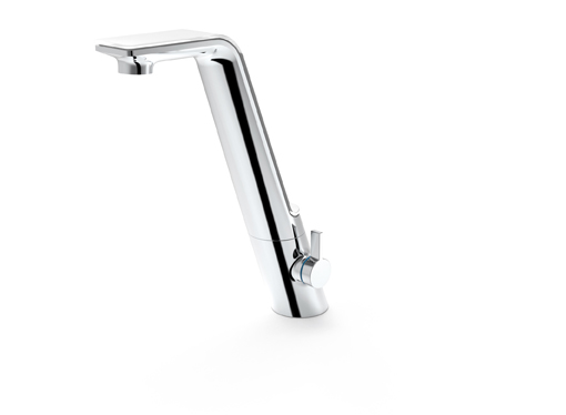 Die ALESSI Sense by HANSA ist intuitiv bedienbar. Foto: Hansa Armaturen GmbH