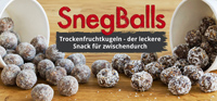 Die neuen SnegBalls sind ideal als bewusste Nascherei für zwischendurch. © Bremer Gewürzhandel 