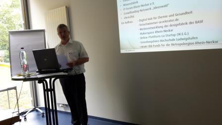 Michael Hanf, chem2biz-Projektleiter und TZL-Geschäftsführer