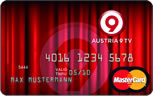AUSTRIA 9 TV - Money Transfer prepaid MasterCard Kreditkarte mit Onlinezugang inkl. Überweisungsfunk AUSTRIA 9 TV - Money Transfer prepaid MasterCard Kreditkarte mit Onlinezugang inkl. Überweisungsfunk