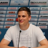 (Foto: HJKrieg, hl-studios, Erlangen) - Sergej Gorpishin in Erlangen geboren, freut sich auf den HCE
