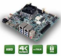 gKINO-DMF – Mini-ITX CPU Board mit AMD SoC gKINO-DMF – Mini-ITX CPU Board mit AMD SoC