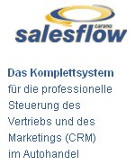 Salesflow - Vertriebssteuerung-Software für das Autohaus Salesflow - Vertriebssteuerung-Software für das Autohaus