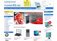 Der Online-Shop der EURATECH GmbH - markenpc.de