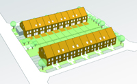 3D-Lageplan des Wohnparks 