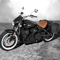 INDIAN Scout mit Zubehör von Hepco&Becker INDIAN Scout mit Zubehör von Hepco&Becker