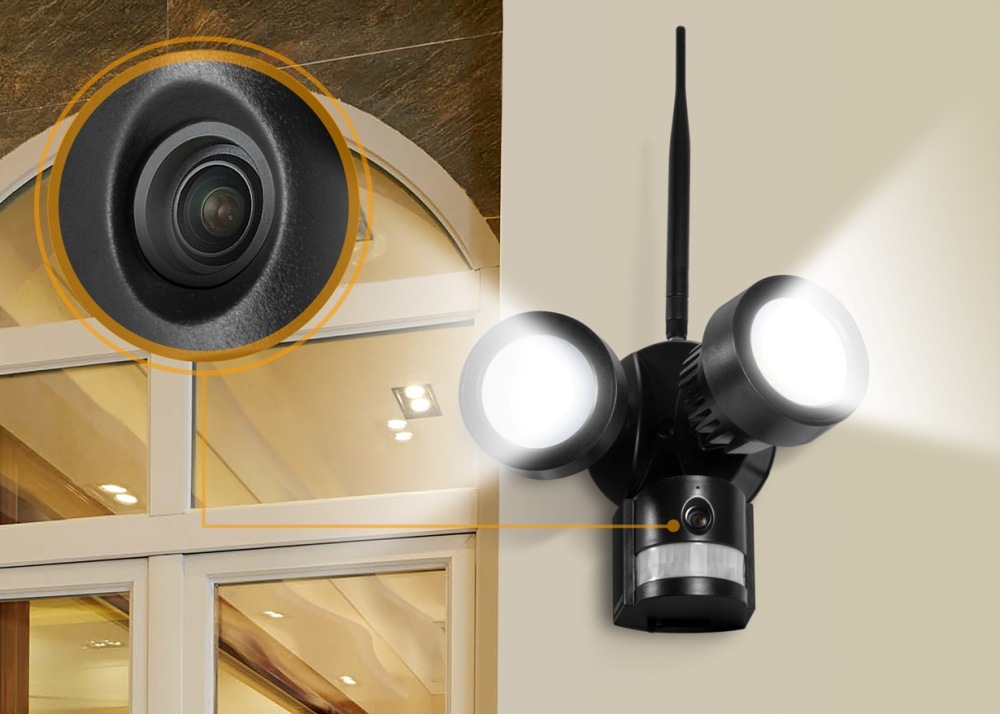 IP-Cam HD Outdoor mit LED Flutlicht TX-83 IP-Cam HD Outdoor mit LED Flutlicht TX-83