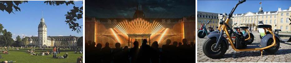 Das Karlsruher Schloss: Facettenreich im Sommer