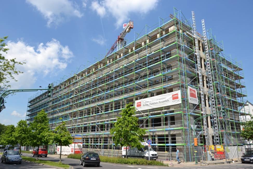 Neubau der pronova BKK Verwaltung in der City Leverkusen 