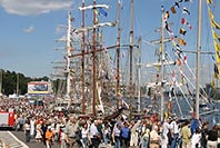 Tall Ships Races in Stettin. Foto: Stadt Szczecin Tall Ships Races in Stettin. Foto: Stadt Szczecin