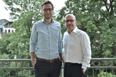 Johannes Ranscht (links) und Stefan Flinspach (rechts) bilden die neue Führungsspitze von Seedmatch, Johannes Ranscht (links) und Stefan Flinspach (rechts) bilden die neue Führungsspitze von Seedmatch,
