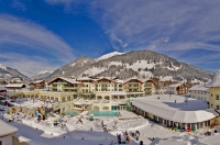 Hotelansicht im Winter Hotelansicht im Winter