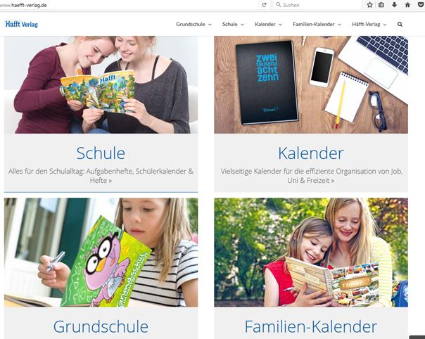 Screenshot www.häfft-verlag.de