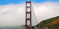 Auf in die Welt: Die Golden Gate Bridge bei San Francisco (Foto. Dt. Stiftung Völkerverständigung)