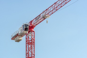 The new saddle jib crane will be available in the 6-ton version 