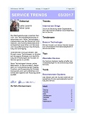 Newsletter SERVICE TRENDS 032017 Newsletter SERVICE TRENDS 032017