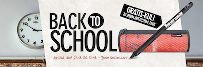 Feuerwear - Back to School - Aktion