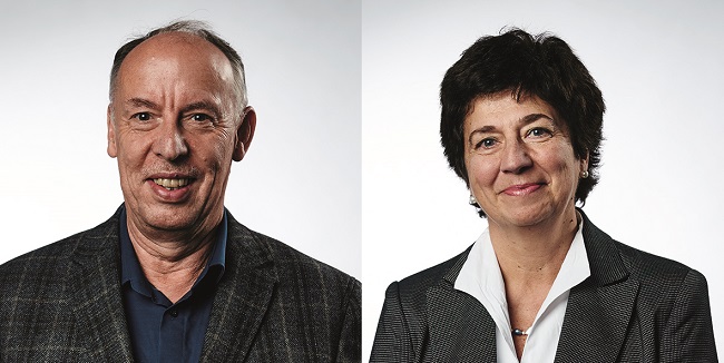HdWM-Präsident Prof. Dr. Michael Nagy, Viezepräsidentin Prof. Dr. Dolores Sanchez Bengoa. HdWM-Präsident Prof. Dr. Michael Nagy, Viezepräsidentin Prof. Dr. Dolores Sanchez Bengoa.