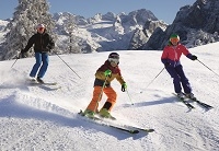 Familien Skifahren in der Skiregion Dachstein West (Bergbahnen Dachstein West)