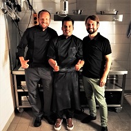 Culcha Candela und Culivento Catering Team