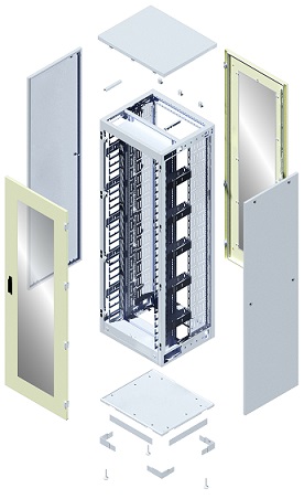 dichter Schrank mit IP 54 Schutzklasse (c) dtm Datentechnik Moll GmbH