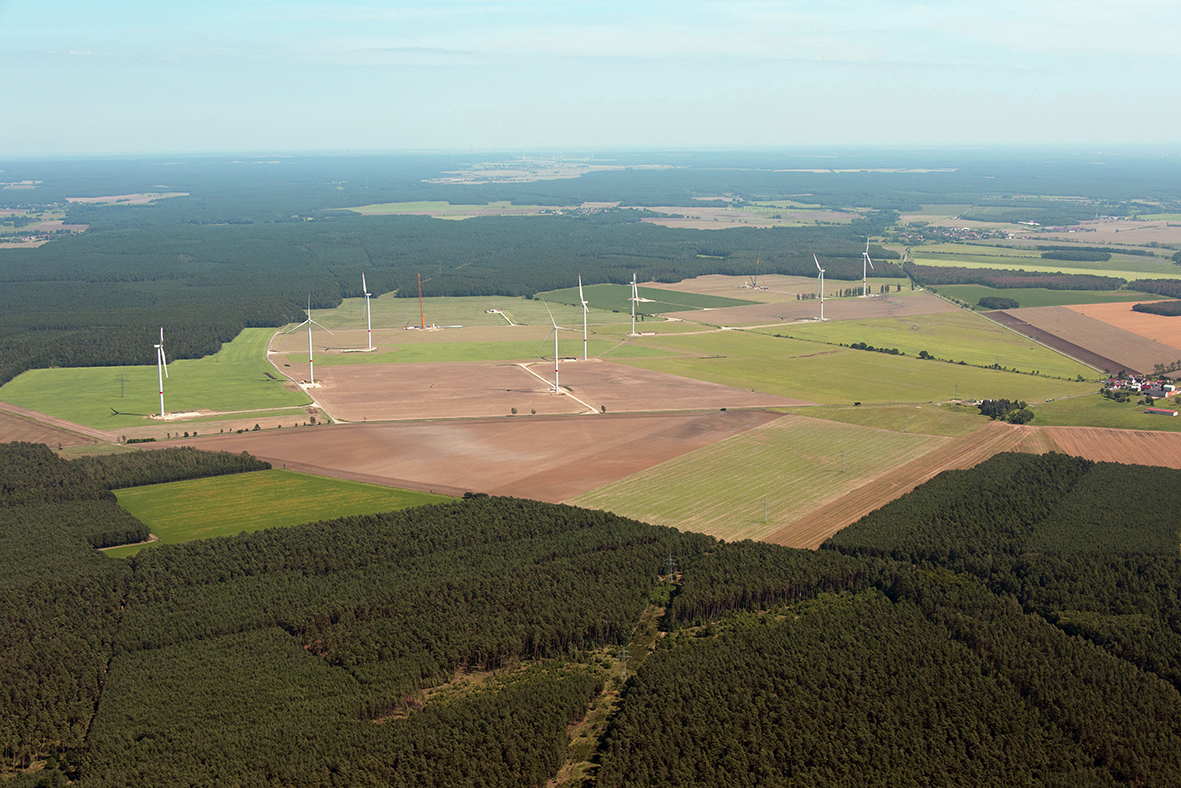 Der Windpark Luko ist seit Ende September 2017 in Betrieb (Foto: VSB Gruppe/Sabowind,Ulrich Mertens)