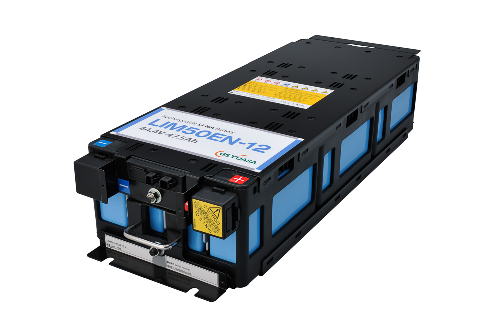 Das Li-Ionen Modul LIM50EN von GS YUASA verfügtüber eine hohe Energiedichte und Leistungsfähigkeit.