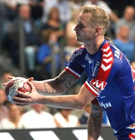 (Foto: HJKrieg, hl-studios, Erlangen): HC Erlangen - Martin Stranovsky bester Torshütze