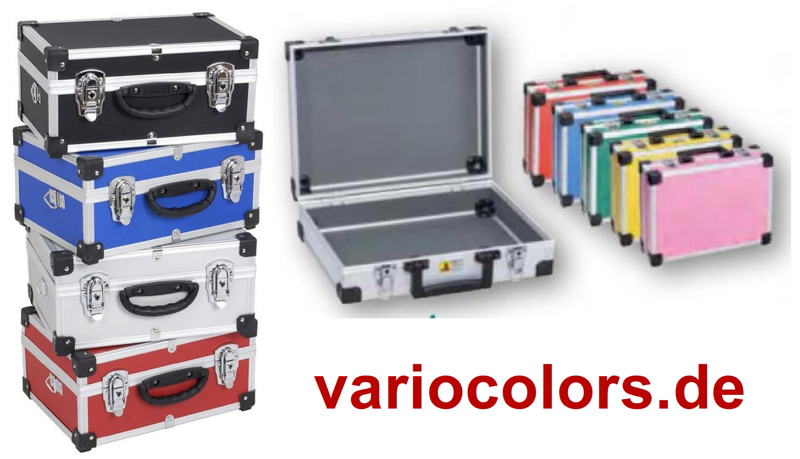 VarioColors farbige Aufbewahrungskoffer
