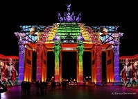 Motiv Enrico Verworner Brandenburger Tor mit 16 Sehenswürdigkeiten Motiv Enrico Verworner Brandenburger Tor mit 16 Sehenswürdigkeiten
