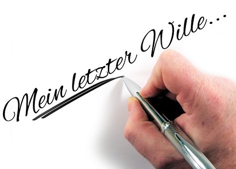 Mein letzter Wille... Mein letzter Wille...